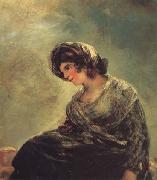 The Milimaid of Bordeaux Francisco de Goya